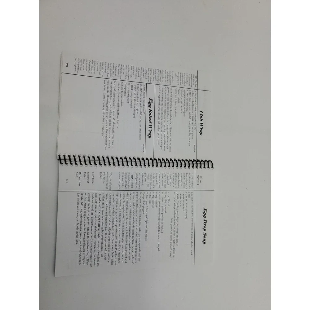 RARE Figure Friendly Recipes spiral by Jona Bleskin